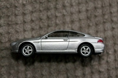 NEU Classic Welly NEX Modelle BMW 6er E63 645Ci Silber Maßstab 1:34 Automodell