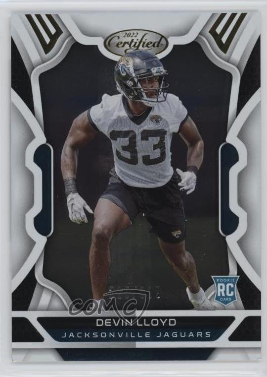 2022 Certified Rookies /399 Devin Lloyd #145 Rookie RC 0q3