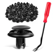 GOOACC 101Pcs Fender Splash Shield Push-Type Compatible with Toyota Lexus 90467-