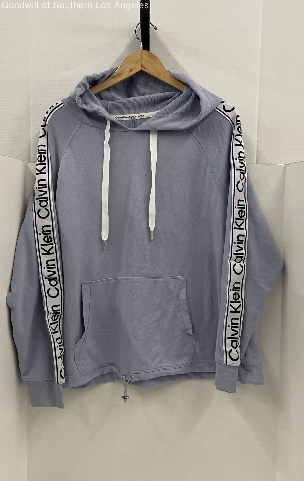 Calvin Klein Performance Purple Pullover Hoodie S… - image 1