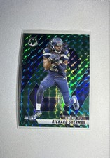 2025 Panini Mosaic - Richard Sherman #222 Green Mosaic Prizm