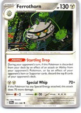 Ferrothorn 063/086 Uncommon Chaos Rising Pokemon Near Mint