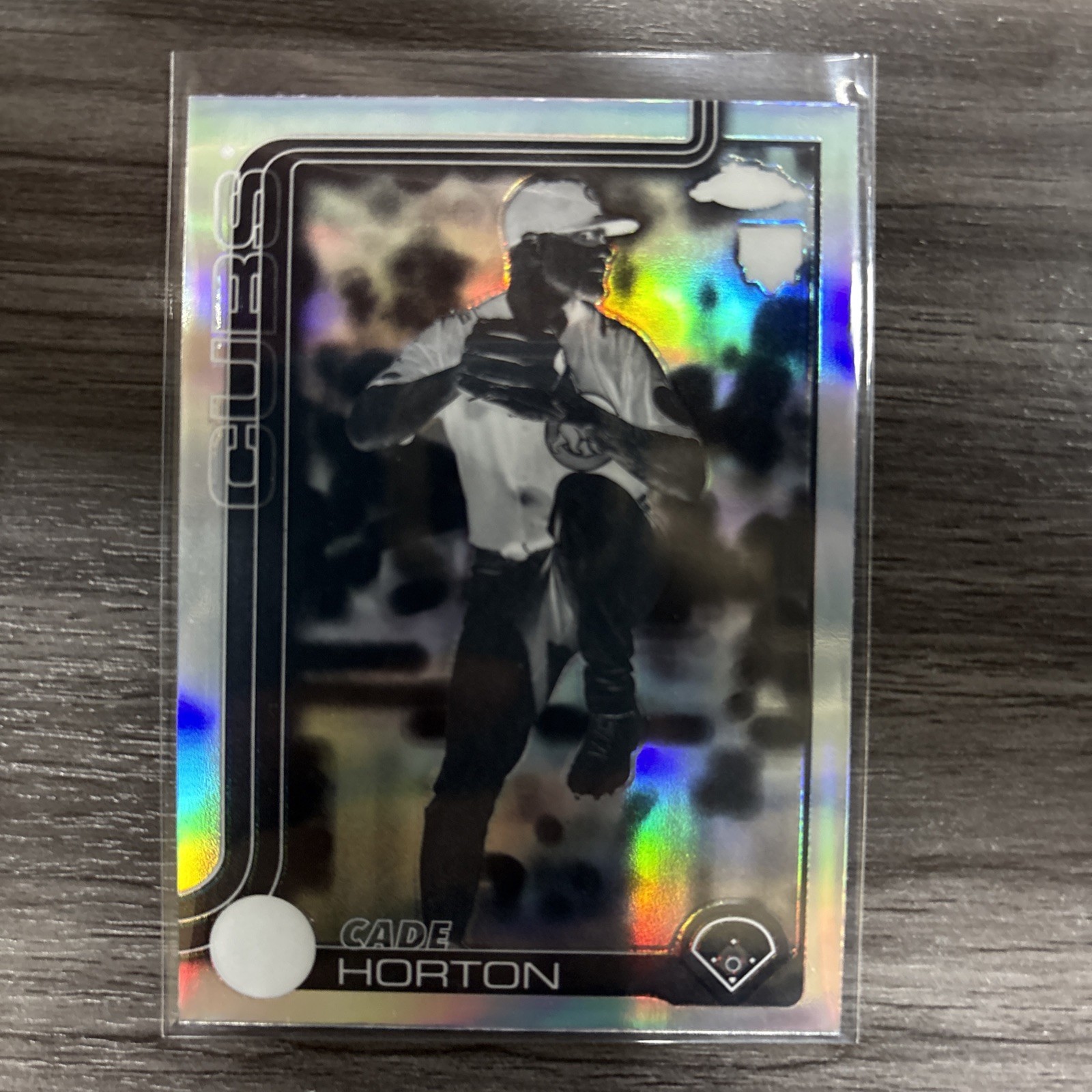 2025 Topps Chrome Update Cade Horton Rookie Negative Refractor SP #USC63