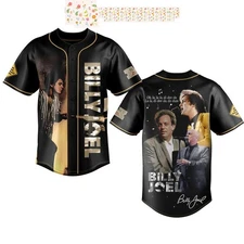 Billy Joel Piano Man La-la Di-Dee-Da Da-Dum Baseball Jersey