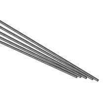 Pack of 5 3mm x 500mm Carbon Fiber Rod RC PLANE DIY Brass Solid Round Rod