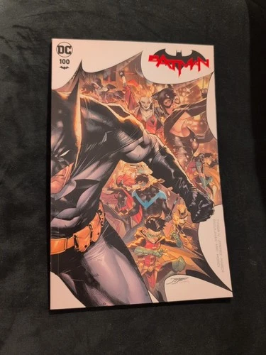 BATMAN #100 WRAPAROUND JORGE JIMENEZ CATWOMAN HARLEY QUINN VARIANT 1