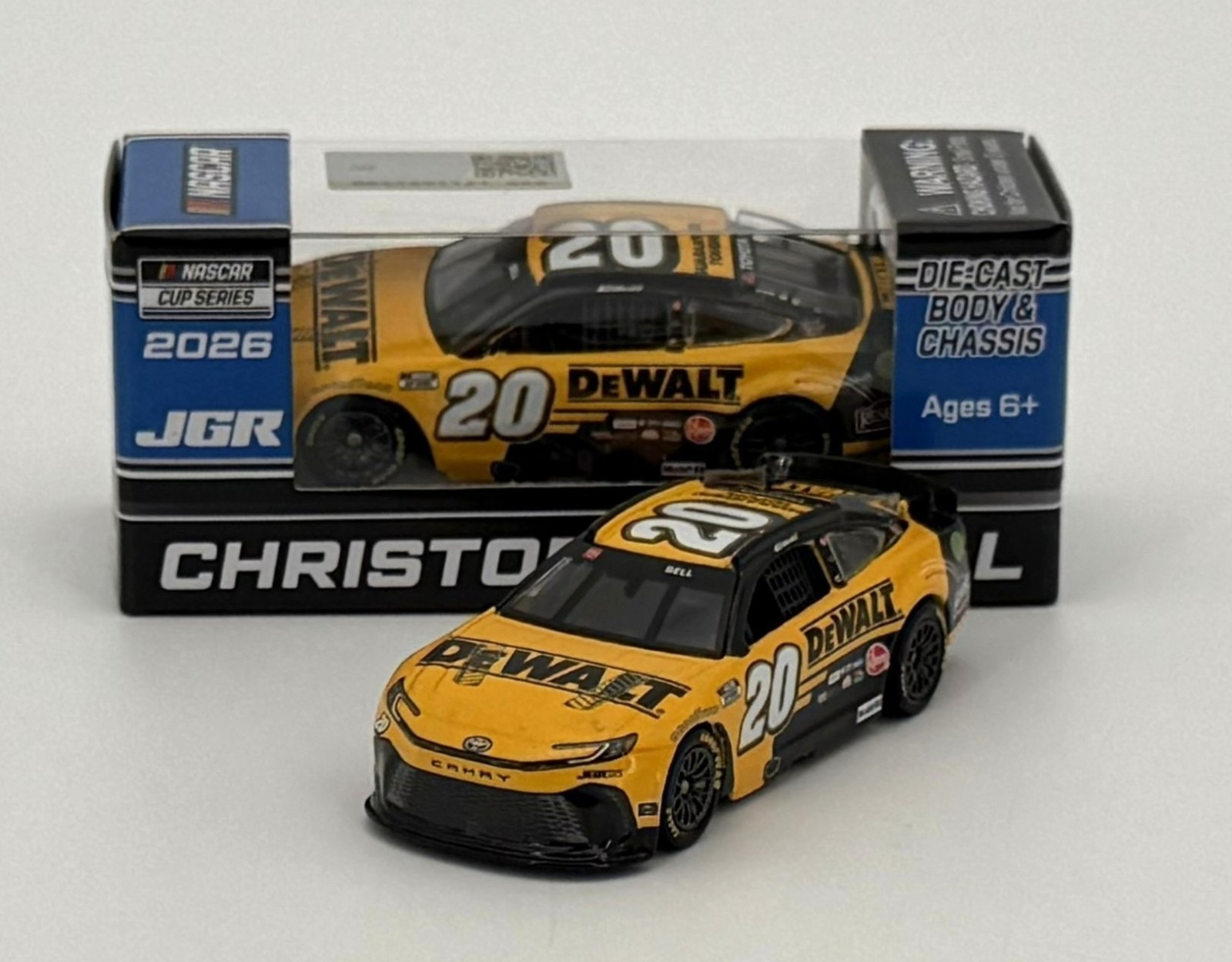 2026 CHRISTOPHER BELL #20 Dewalt 1:64 In Stock