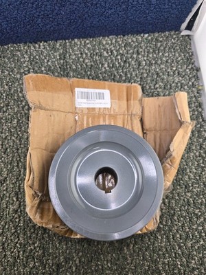 Qwork 2AK491 Double Groove V-Belt Pulley Sheave 1'' Bore x 4.75'' OD x 1.38'' W