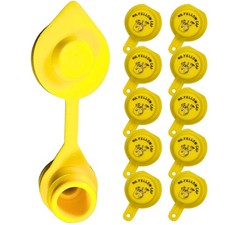 10X BLITZ Yellow Spout Caps for gas can spouts 900302 900092 900094 - FREE Vent 