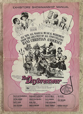 THE DAYDREAMER (1966) Rankin/Bass PRESSBOOK w/ AL HIRSCHFELD + ORIGINAL HERALD!
