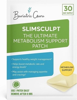 SlimSculpt Patch   L-Carnitine Garcinia Cambogia Green Tea Herbal Blend 30ct
