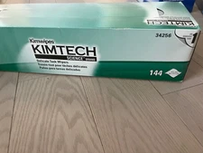 Kimtech REF 34256 White 1-Ply Kimwipes Delicate Task Science Wipers 144/Box