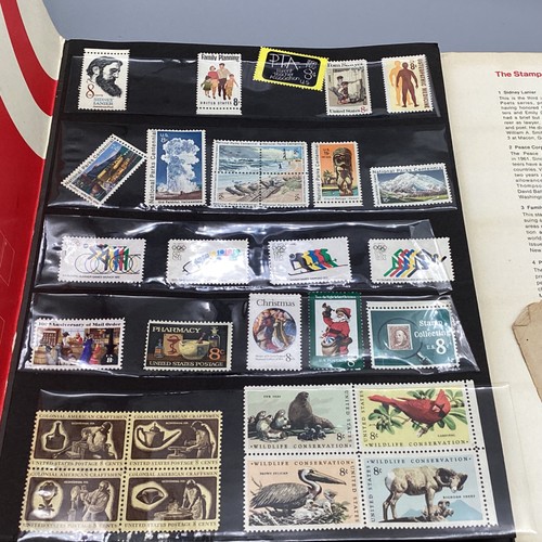 STAMPS: United States Postal Service Special Stamp Mini Album 1972 (Z1) NS#8668 - 第 6/13 張圖片