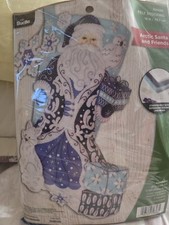 Bucilla 18  Felt Christmas Stocking Kit  Arctic Santa  Friends   89628
