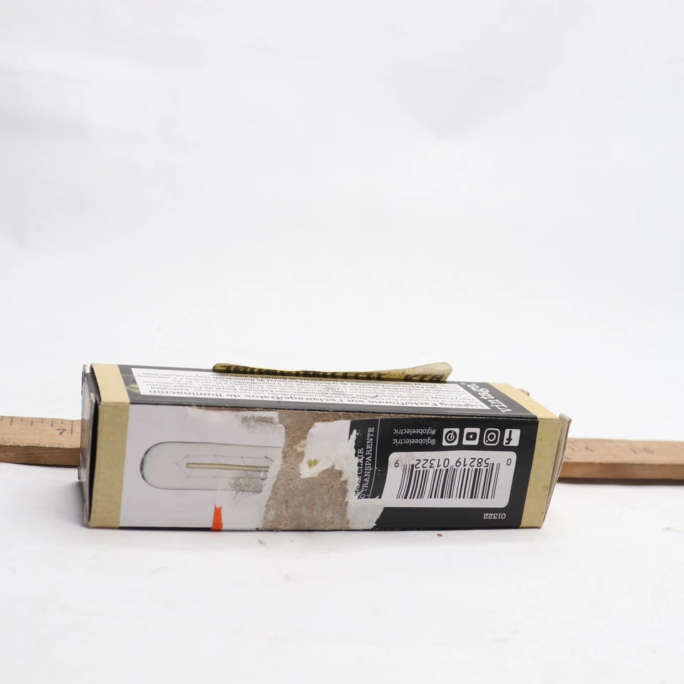 Globe Vintage Edison Light Bulb Tinted Globe T10 60W 01322 - Image 2 of 4