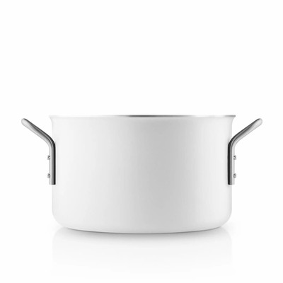Eva Solo White Line Topf 3,8 l 20 cm keramischer Slip-Let -Antihaftbeschichtung