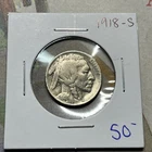 1918 S Buffalo Nickel Coin Collection Early Year