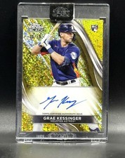 2024 Topps Chrome Black Grae Kessinger Gold Mini Diamond Rookie Auto /50 Houston