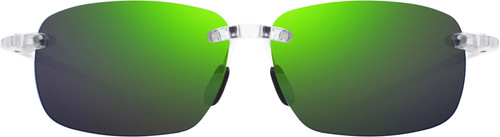 REVO DESCEND PRO Sunglasses Crystal POLARIZED Green Photochromic 1210 09 GNP NEW - Picture 2 of 5