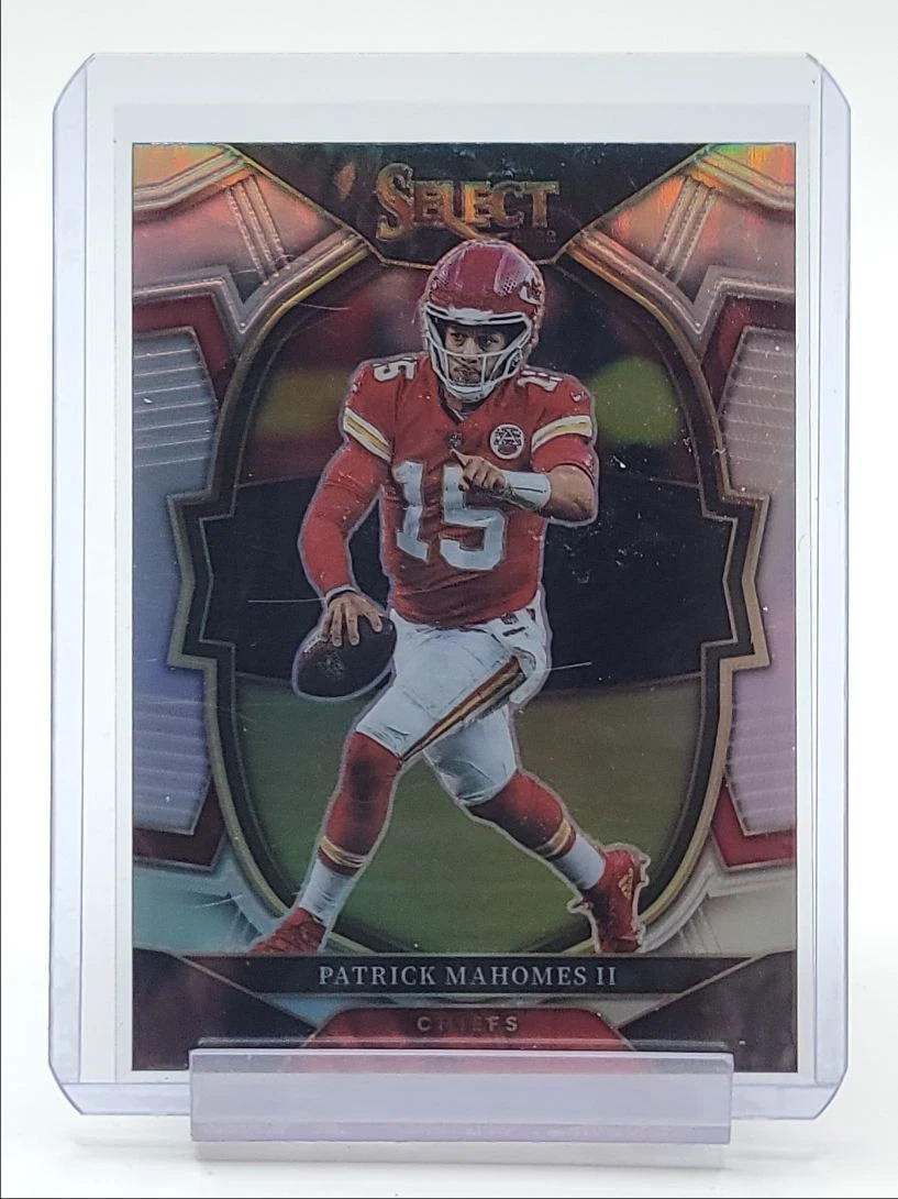 PATRICK MAHOMES II 2022 SELECT CONCOURSE SILVER PRIZM CHIEFS B Q1787