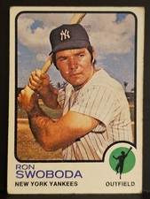 1973 Topps #314 Ron Swoboda YANKEES 