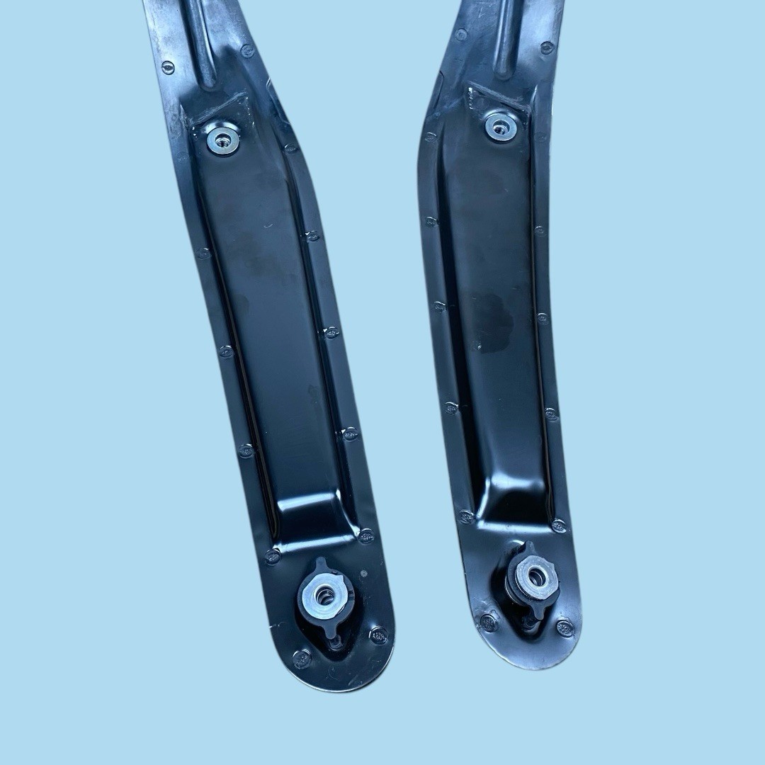 Hood Grille Bracket Holder Arm Set Pair OEM 03-12 Bentley Continental