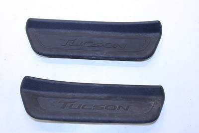 2016-21 Hyundai Tucson Value Rear LH and RH Door Sill Scuff Kick Step Plate Trim