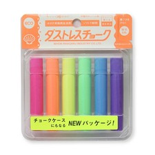 Dustless 1 Count Pack of 6 , Red, Yellow, Blue, Green, Orange, Violet