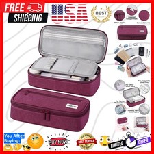 Pencil Case, Large Storage Organizer for Stationery, Back - to - School Essen...