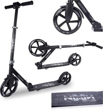 TEMPISH Folding Scooter for Adults & Kids with Large 230mm Wheels – Lightweight