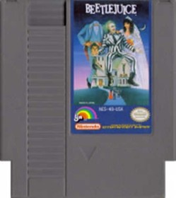 Beetlejuice - Beetle Juice - Rare NES Nintendo Game