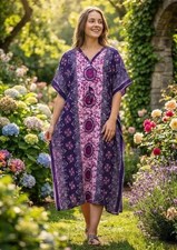 Women?s Kaftan Caftan long African Boho Dress Cover-up Caftan Gown Maxi