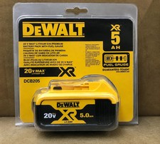 DeWalt 5ah Battery Pack DCB205 20v XR Li-Ion 5.0ah Battery Pack Genuine