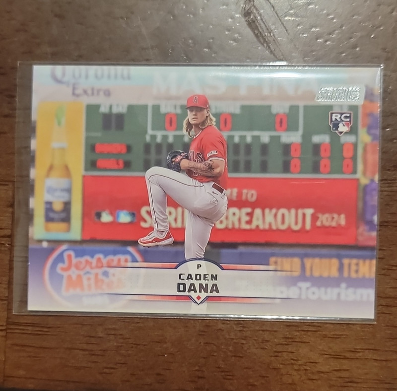 Topps 2025 Stadium Club Caden Dana Los Angeles Angels RC #54 MLB