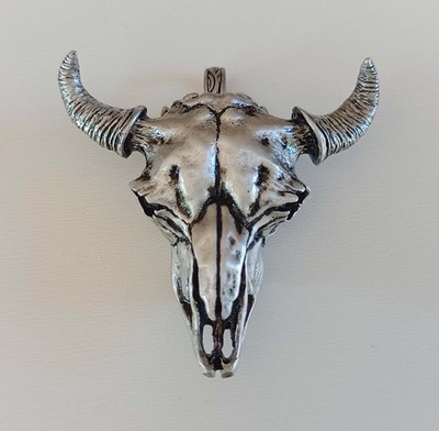 American Bison Skull Buffalo Skull Tatonka Pendant Cattle Skull Indian Charm