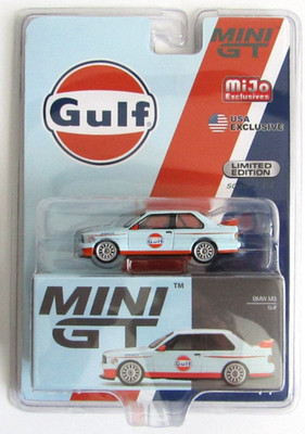 Mini GT BMW M3 Gulf Rare USA Exclusive No 314 1:64 Limited Edition Neu & Sealed