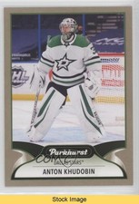 2021-22 Upper Deck Parkhurst Bronze Border Anton Khudobin #81 READ 0s9c