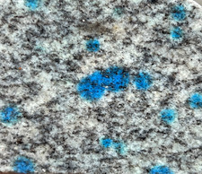 K2 Jasper Raindrop Azurite K2 Granite 4"x2.3"  Lapidary Rough Slab Cabbing K2-9