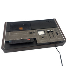 Sony TC 127 Cassette Player Recorder EATING TAPE Parts/ Repair As Is