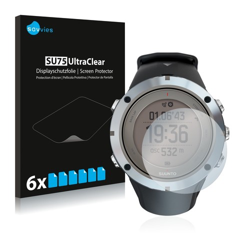 6x Osłona ekranu do Suunto Ambit3 Peak Sapphire Folia ochronna Ochrona