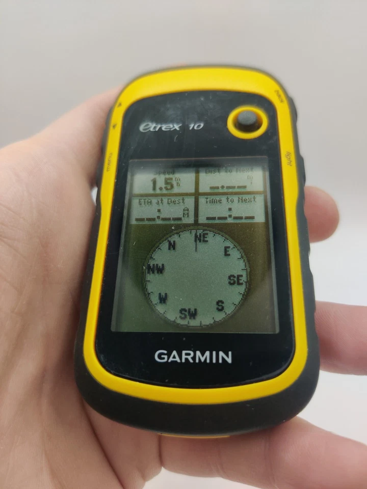 Receptor GPS portátil Garmin eTrex 10 2,2 pulgadas probado funcionando algunos problemas de pantalla Foto 4 de 4