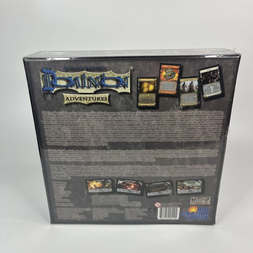 Dominion: Adventures Expansion Rio Grande Games RIO510 Brand New Sealed - 第 2/3 張圖片