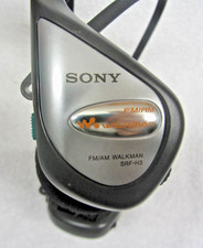 Nice SONY SRF-H3 FM/AM WALKMAN HEADSET Headphone Stereo Radio Tested Works