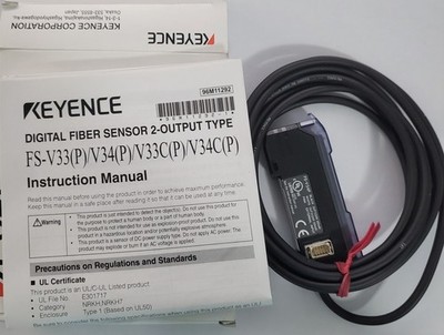 1PCS New Keyence FS-V34P FSV34P Fiber Amplifier Sensor In Box Free Shipping