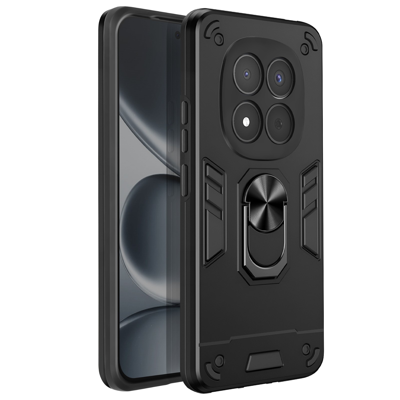 Coque Xiaomi Redmi Note 15 Pro 5G Avizar antichoc avec béquille de maintien et dos aimanté
