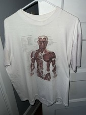 Nirvana Rare Vintage 1980’s Anatomy T Shirt XL Single Stitch Made In USA Rare