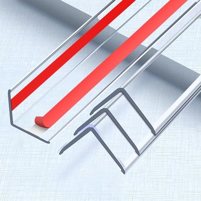 Clear Self-Adhesive Wall Corner Protectors-4 PCS of Guards & Edge Protector for