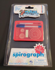 Brand New World's Smallest The Original Spirograph With Wheels Pens Putty  Case