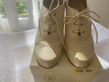 Peter Fox Oxford shoes high heel tan color Size 7