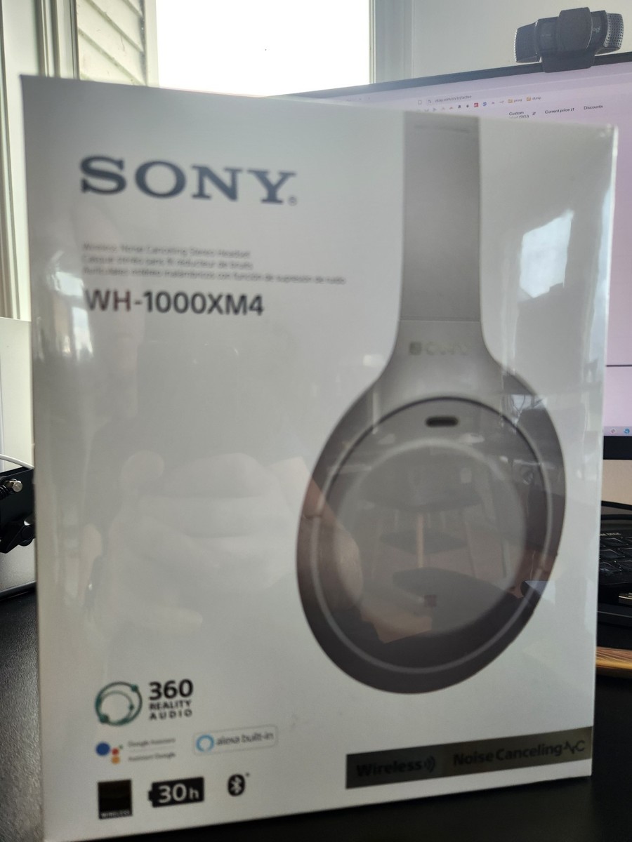 WH-1000XM4 SONY 箱付き Sony WH-1000XM4 BLACK, silver, BLUE, Over-Ear Headphones BOX